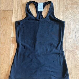 Girls' Black Racerback Tank Top - Classic Activewear
